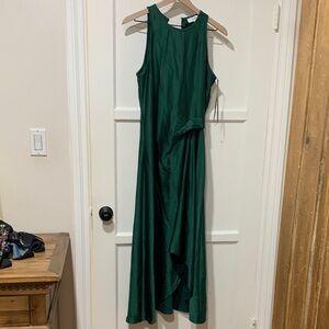 Reiss Emerald Green High Low Dress